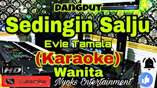 Download lagu SEDINGIN SALJU - Evie Tamala (Karaoke) Dangdut || Nada Wanita || A minor=DO mp3