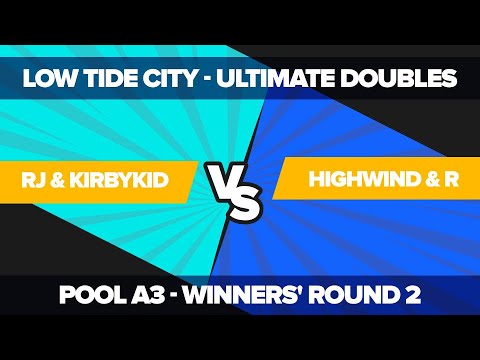 RJ/KirbyKid vs Highwind/R - Ultimate Doubles: Winners' Round 2 - Low Tide City