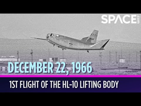 OTD im Weltraum – 22. Dezember: Erster Flug des HL-10 Lifting Body