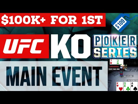UFC KO Poker Series Main Event | Pokerstars 2019 final Table replay
