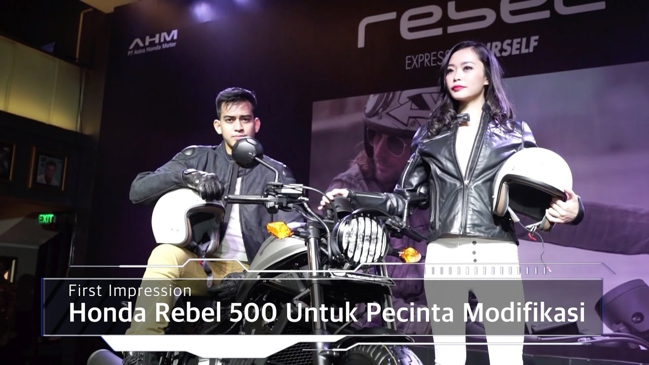 First Impression Honda Rebel 500 Untuk Pecinta Modifikasi I OTO.com