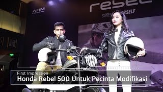 First Impression Honda Rebel 500 Untuk Pecinta Modifikasi I OTO.com