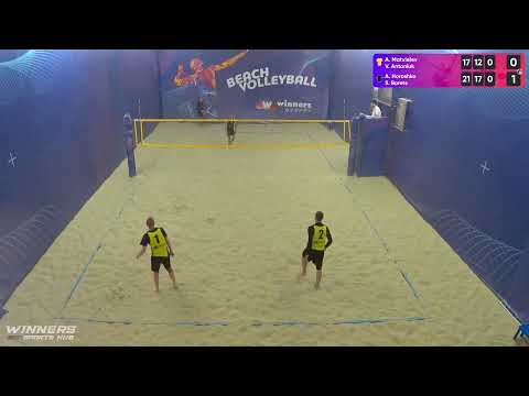 14:00 A.Matvieiev / V.Antoniuk - A.Horoshko / S.Borets | Winners Beach Volleyball