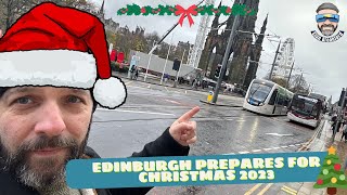 Edinburgh prepares for Christmas 2023