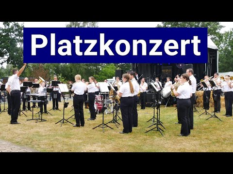 Platzkonzert des Marinemusikkorps Wilhelmshaven an der Logistikschule der Bundeswehr 2022 Konzert