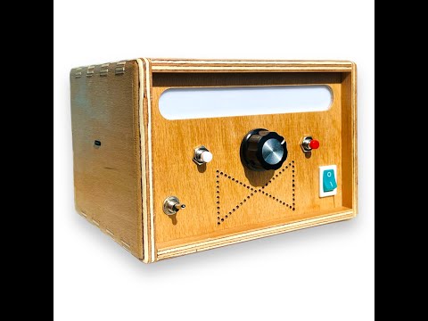 Handmade Vintage Bluetooth Music Player || Hand-crafted wooden mp3 player with TFT Card Slot