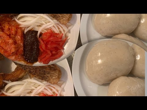 How to make authentic Ghana banku | Banku