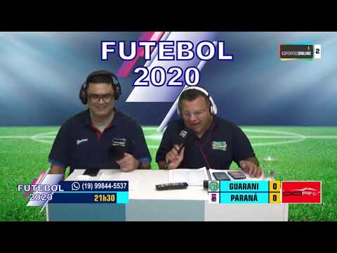 GUARANI 1 x 2 PARANÁ - 18/08/2020