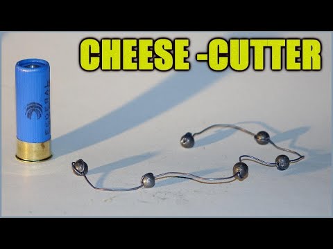 The notorious CHEESE-CUTTER Round  -  Watch it SLICE 🧀