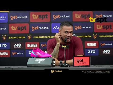 COLETIVA DE ROGER SILVA (SPORT 5x0 DECISÃO)