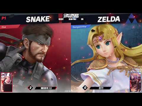 CA 80 - Zefty (Zelda) Vs. indecisive (Snake) - GRAND FINALS - SSBU