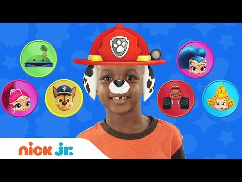 Play Junior Dress Up w/ PAW Patrol, Blaze & Bubble Guppies 🐠 Ep. 1 | Nick Jr.