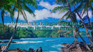 Download lagu Tum Bin Na Hum Jee Sakenge - Alka Yagnik & Udit Narayan Karaoke with Lyrics mp3