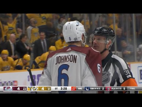 NHL - FULL OVERTIME BETWEEN PREDATORS AND AVALANCHE 01/11/22
