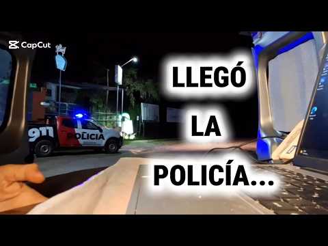Llego la policía, veremos que pasa... 