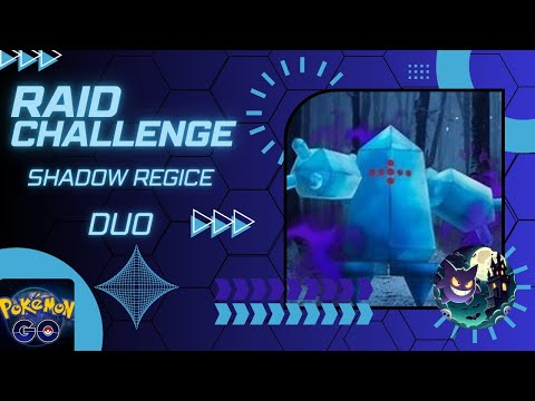 Shadow Regice Duo Raid with Frost Breath/Eartquake 🥶