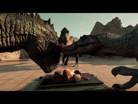 ALL LARGE CARNIVORES BATTLE ROYALE | Jurassic World Evolution 2