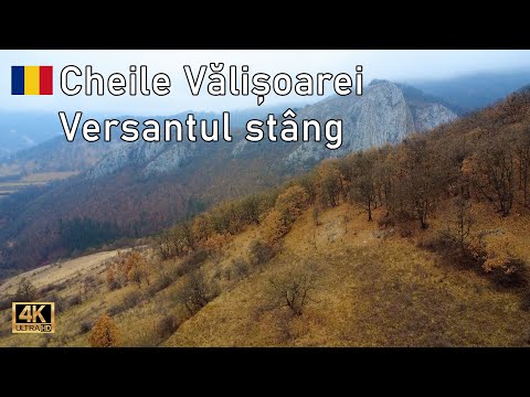Valisoara Gorges (Aiud) Hiking Trail - Circuit on the left slope to Data Peak (4K UHD)