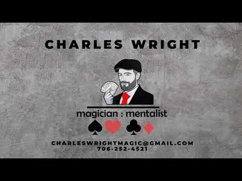 Promotional video thumbnail 1 for Charles Wright Magician