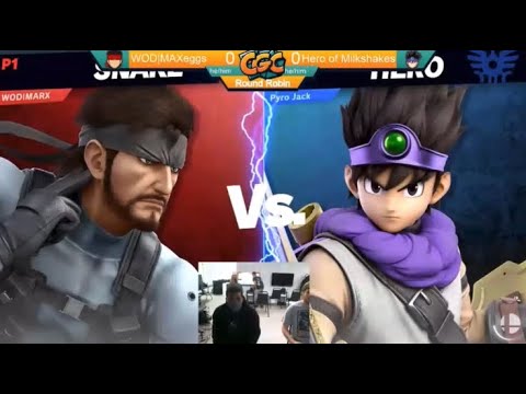 MaxEggs VS Hero of Milkshakes (Snake VS Hero)