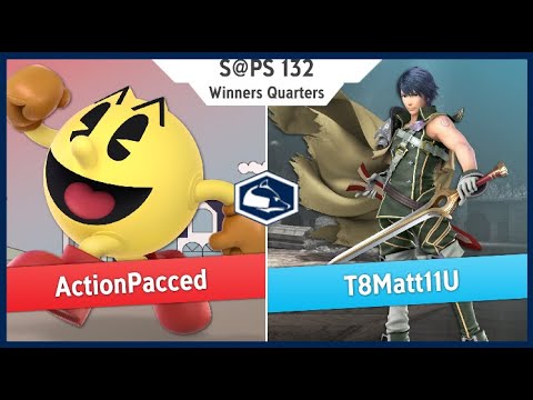 S@PS 132 Ultimate Singles - ActionPacced(Pacman) vs T8Matt11U(Chrom) Winners Quarters