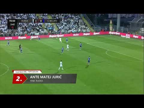 TOP 5 GOLOVA - 1. kolo, SuperSport HNL 25/26