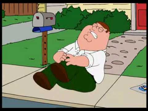Peter Griffin - Knie aua!