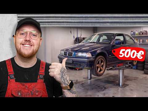 Ich kaufe nach 10 JAHREN mein ERSTES AUTO zurück! |  Von SCHROTTHAUFEN zu KULT-BMW?