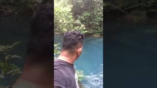 preview picture of video 'Kolam biru Air terjun 7 bidadari aceh utara'