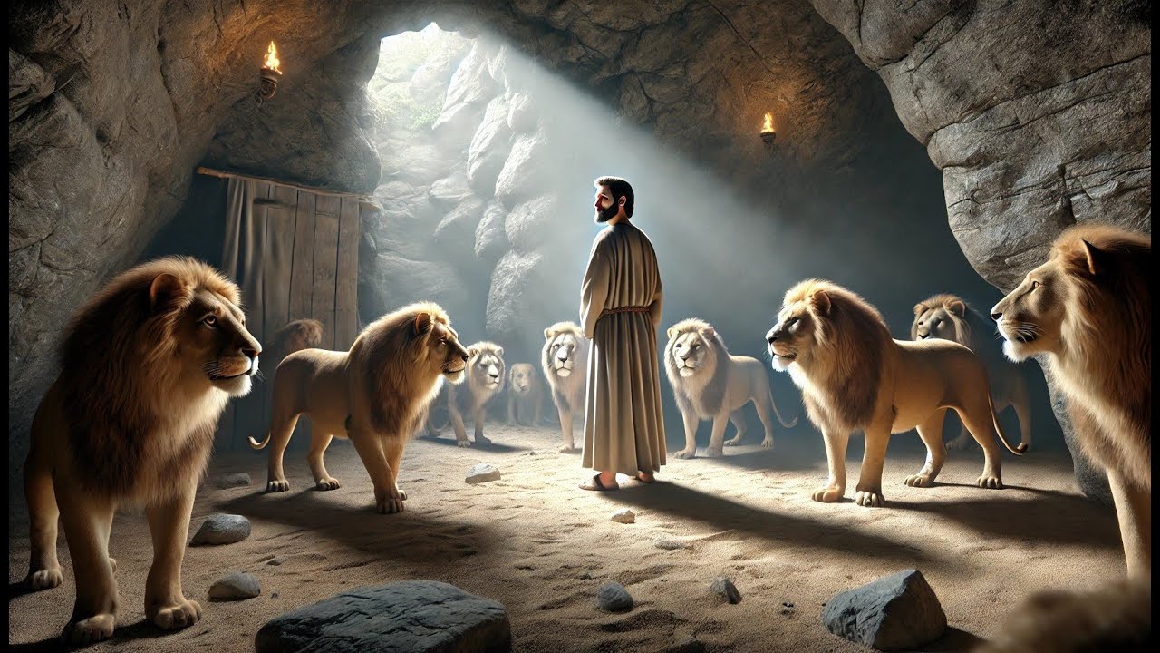 Daniel in the Den of Lions Story in the Bible - Daniel 6 (Animated)