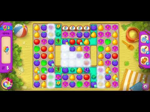 Super Hard Level 10916 ▪︎ no hacks, real play ☆ Gardenscapes by Anne