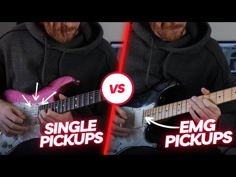 A Modern Stratocaster Battle : EMG active VS Seymour Duncan passive Pickups!