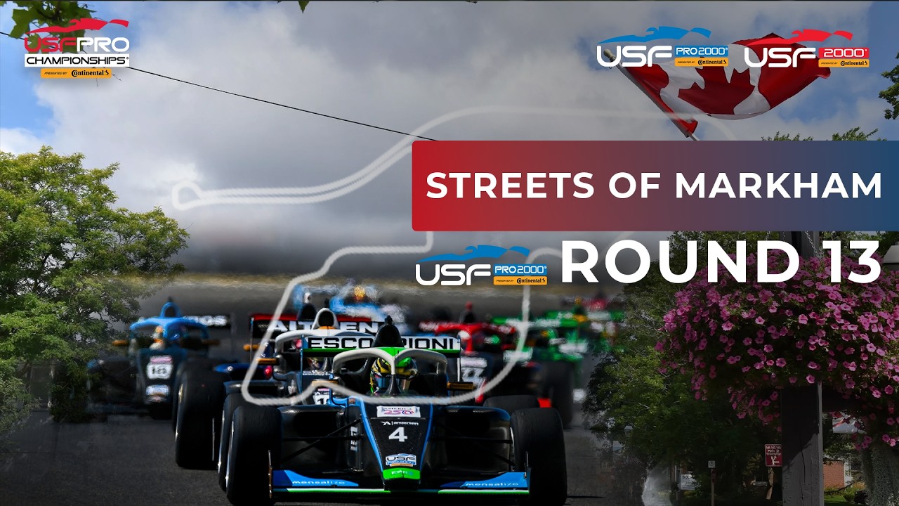 USF Pro 2000 Is Ready to Race! Watch Race 1 On The Streets Of Markham!