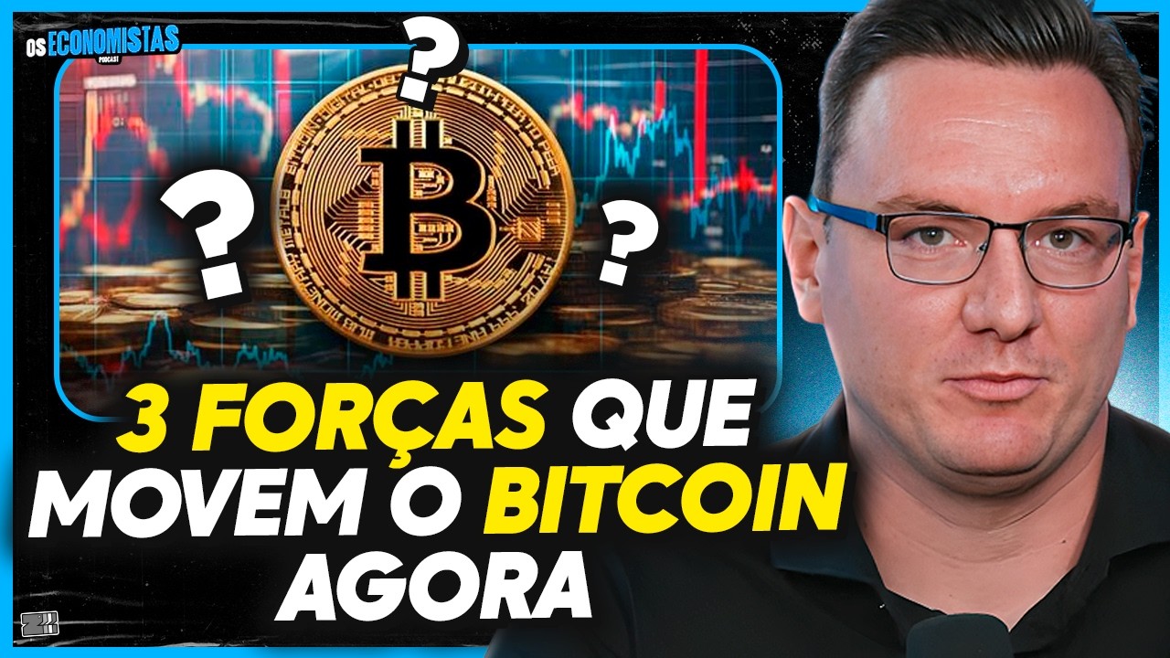 AS 3 GRANDES FORÇAS QUE CONTROLAM O PREÇO DO BITCOIN EM 2026 | ANÁLISE COMPLETA