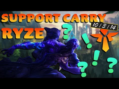 [Season 11 Ryze] 2v8ing as Ryze Support (ft. TF Blade) | Challenger Solo Queue