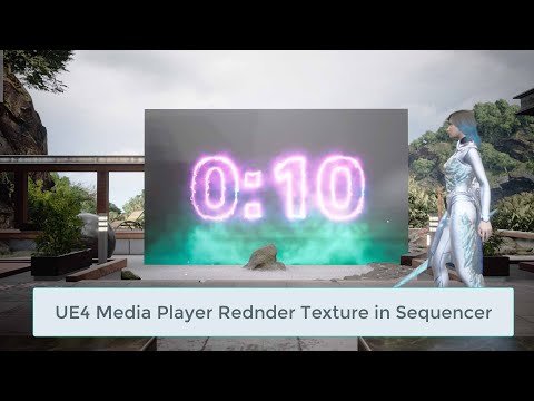 UE4 How to Render a Media Texture, Video, in Sequencer at Right Speed