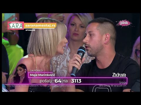 Zadruga 4 - Brutalni okršaj Tare Simov i Marka Đedovića u studiju - 10.07.2021.