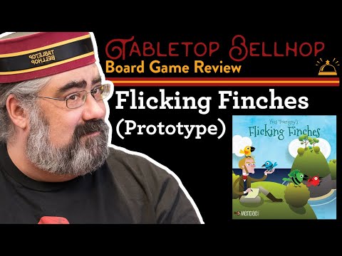 Board Game Review: FLICKING FINCHES, a family friendly dexterity game with an evolutionary theme