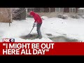 Wisconsin winter storm; snow removal keeps residents busy | FOX6 News Milwaukee