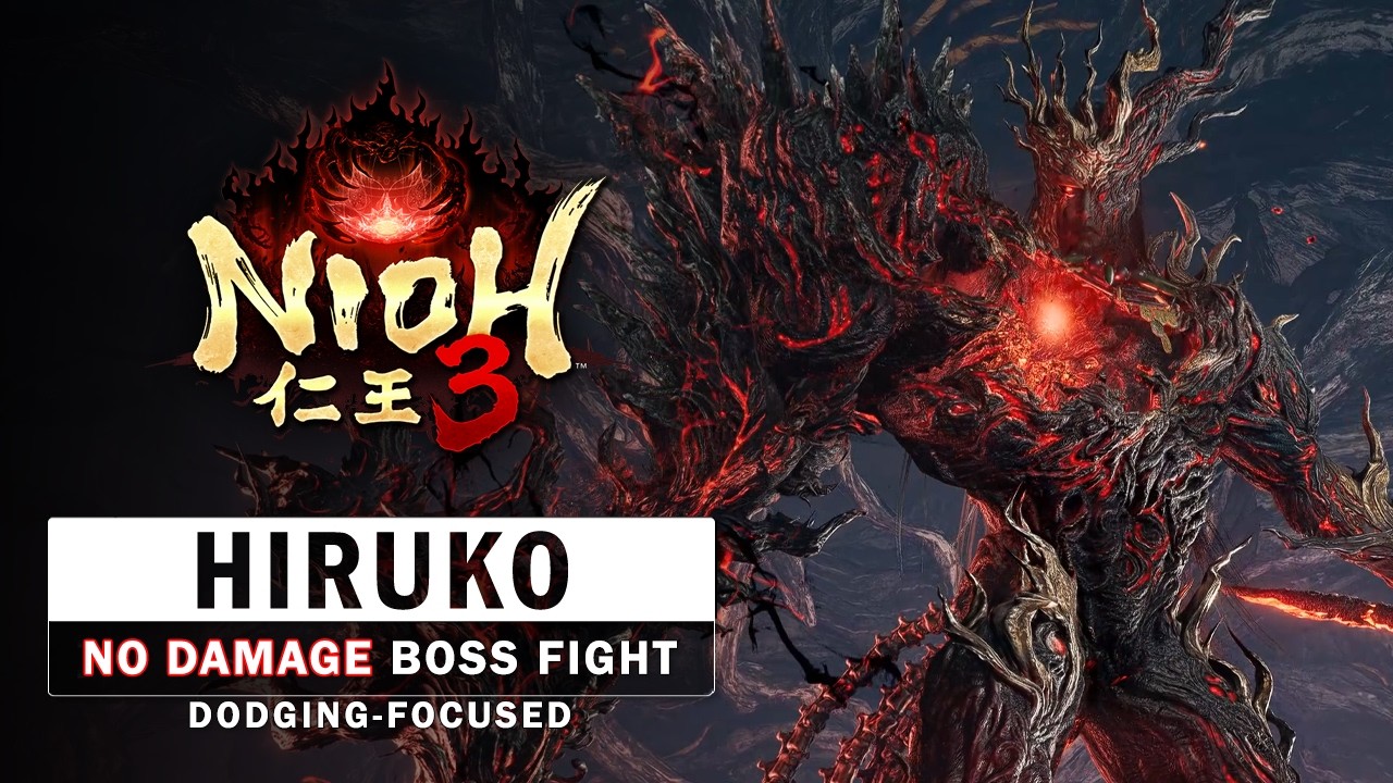 Nioh 3 - Hiruko Boss Fight (No Damage)