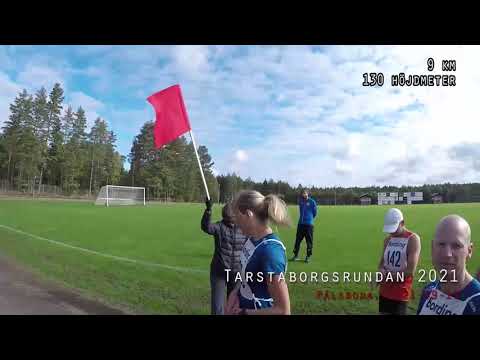 Tarstaborgsrundan 2021 - 9 km (Löparperspektiv, 2x)