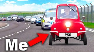 I Spent 50 Hours In World's Smallest Car
