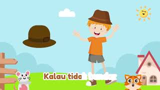 Download lagu Topi Saya Bundar (Karaoke Tanpa Vokal) Nada Anak - Lagu Anak Indonesia Populer dengan Animasi🎵 mp3