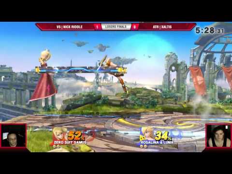 VS Weekly 4/20/17 - Losers Finals - NickRiddle (ZSS) vs. Xaltis (Rosa/Villager) - Smash 4