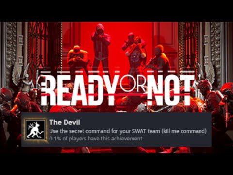Ready or Not 1.0 | THE DEVIL "Kill Me" Command Achievement Walkthrough
