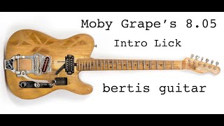 Moby Grape - 8.05 (Guitar Lesson - Intro)