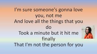 Bea Miller ft 6LACK - it&#39;s not u it&#39;s me (lyrics)