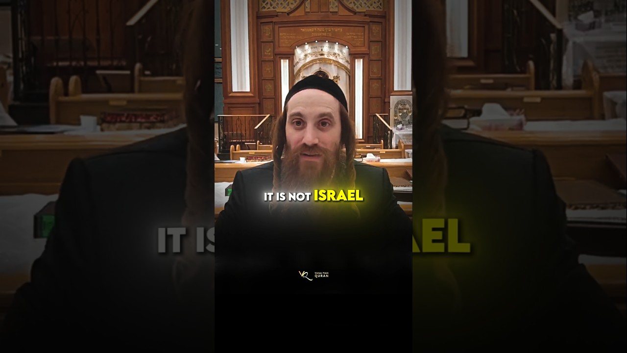 Jewish Rabbi : Israel Is Not A Jewish State. #jews