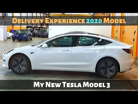 My New TESLA Model 3 2020 Delivery Day