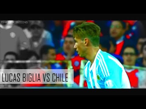 Lucas Biglia vs Chile | Final Copa America 2015
